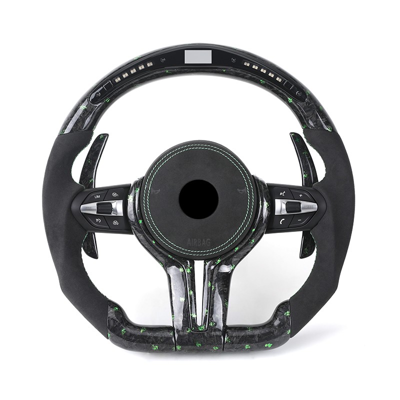 Alcantara Carbon LED Steering Wheel for BMW F80 F32 F82 F10 F30